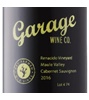 Garage Wine Company Renacido Vineyard Maule Valley Lot 74 2016